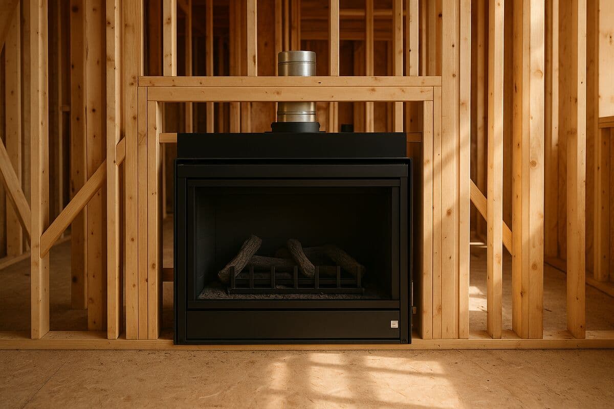 Foundation Series Gas Fireplace by Heat N Glo