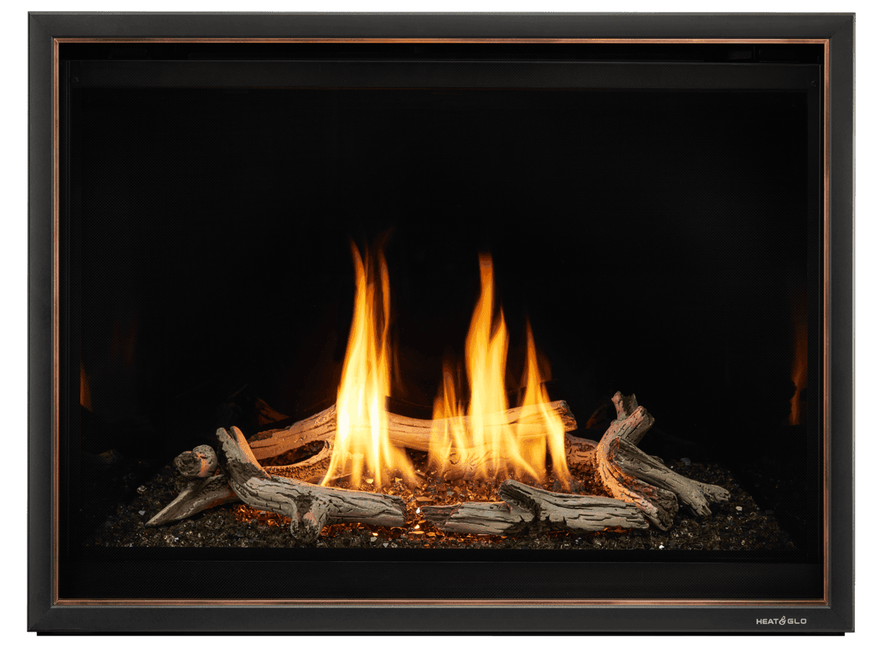 Heat & Glo 6K / 8K Modern gas fireplace