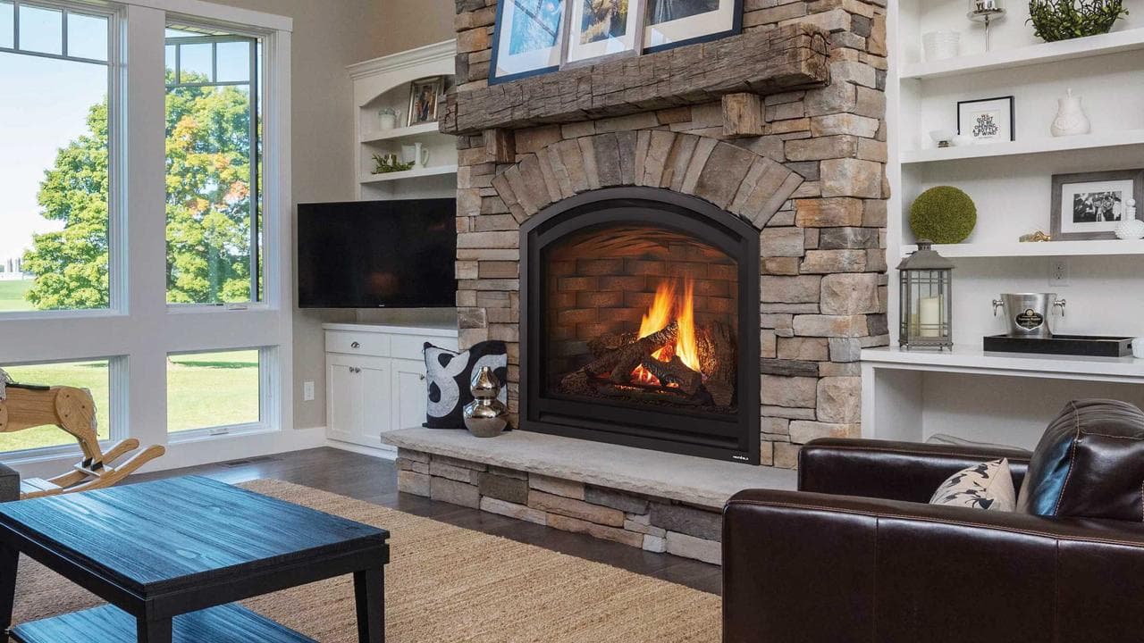 Heat & Glo Cerona gas fireplace