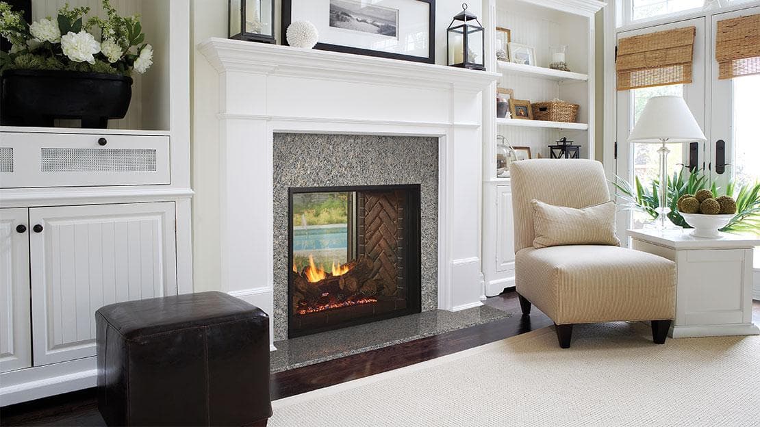 Heat & Glo Fortress gas fireplace