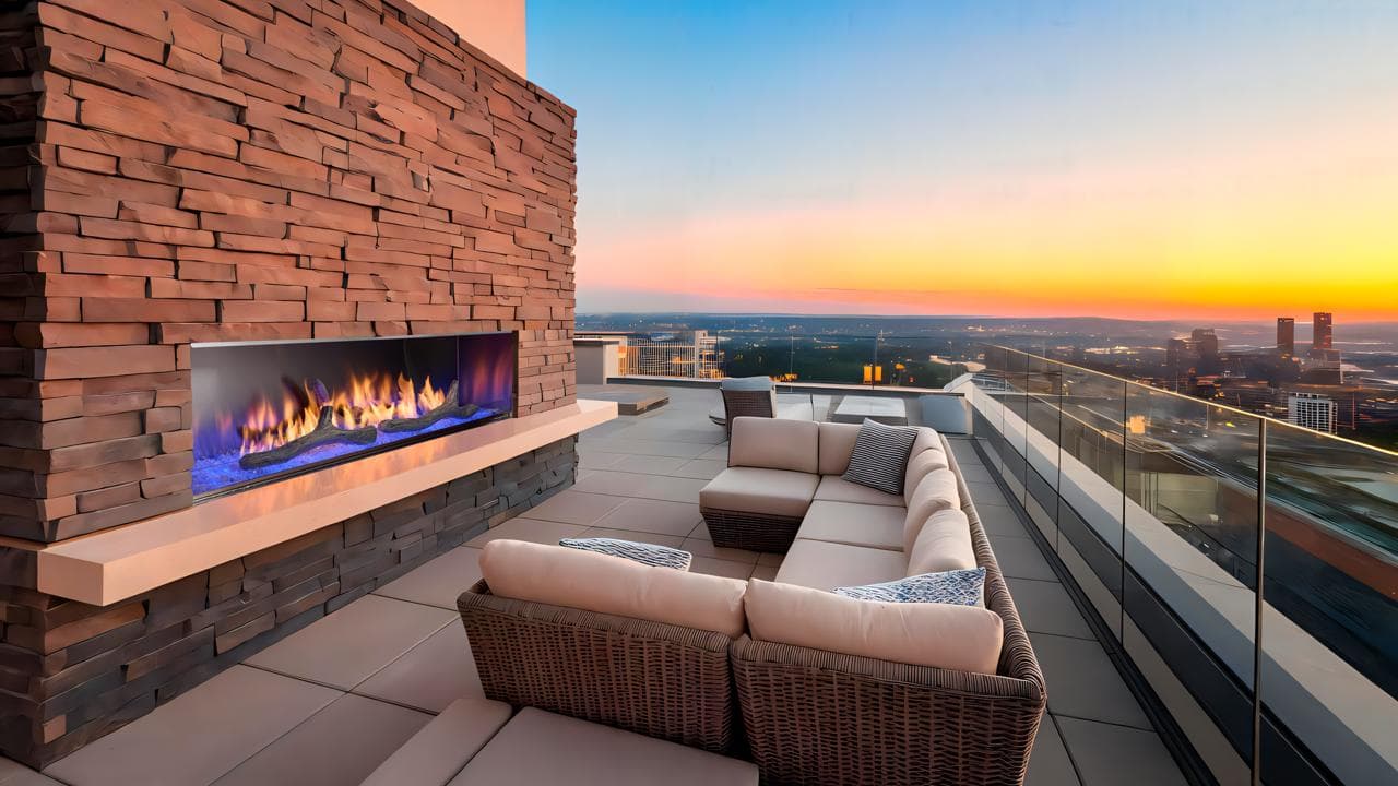 Outdoor Fireplaces in Las Vegas