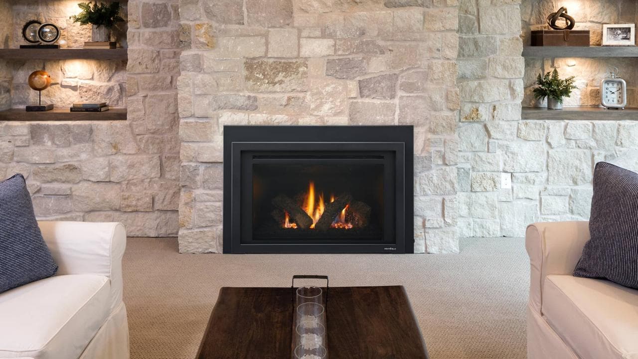 Heat & Glo Provident gas fireplace