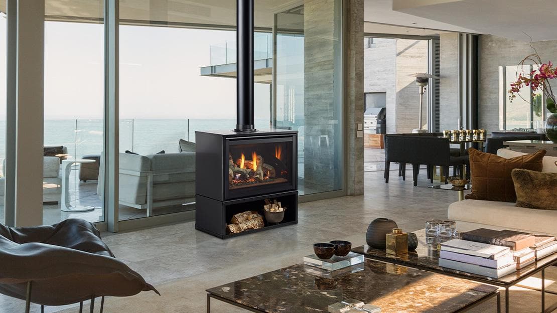 Heat & Glo Supreme (Freestanding) gas fireplace