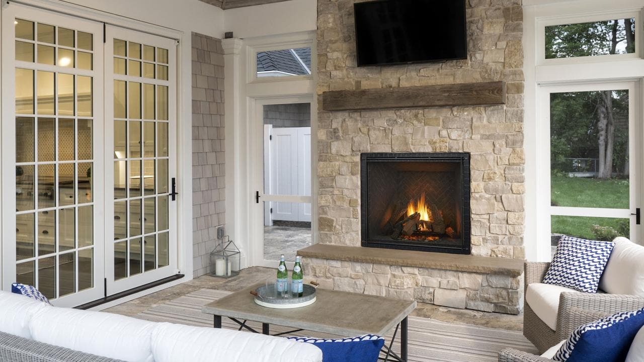 Heat & Glo True gas fireplace