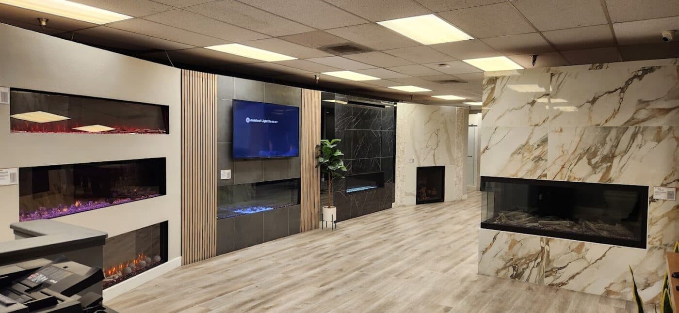 Inside the Hearth & Home Specialties Las Vegas showroom, view 4